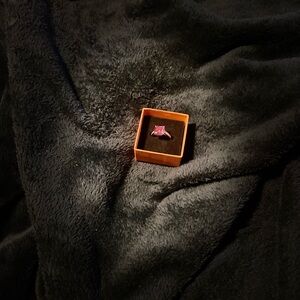 Elegant Pink Gemstone Ring